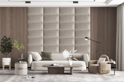 50X30 ČALÚNENÉ STENENÉ PANELY, VELÚROVÉ ČELO