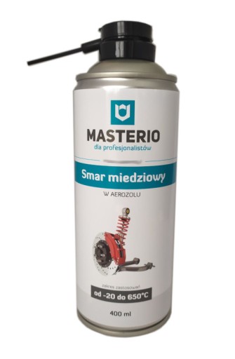 Medený sprej na mastnotu 400 ml Masterio medený