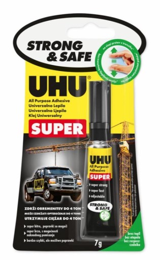 Super Strong & Safe Blister UHU lepidlo 7g