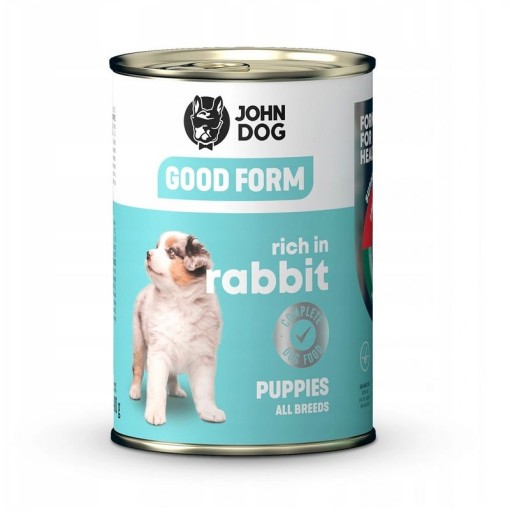 John Dog GF PUPPY RICH IN RABBIT 400g