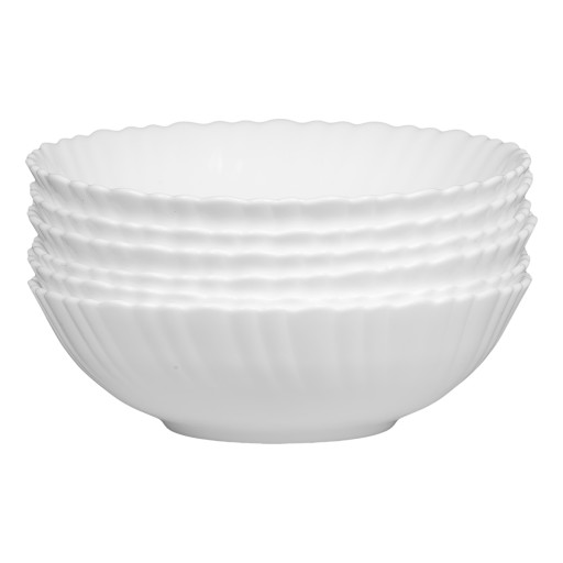 MISKA NA ŠALÁT OPÁL BIELA 23 CM TANIER