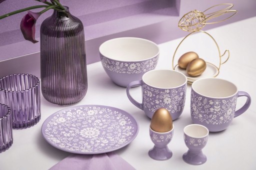 Porcelánová šalátová misa Verbena kvety 14cm 720ml