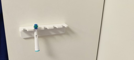 Držiak na zubnú kefku Oral B, závesný, 5-dielna montáž