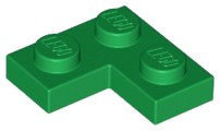 LEGO 2420 ROHOVÝ TANIER 2x2 zelený (10g) 16 ks.