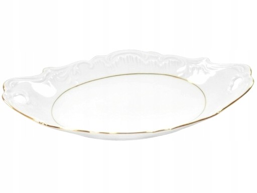 3604 Podšálka 12,5 cm GOLD LINE ROCOCO PORCELÁN ĆMIELÓW na espresso
