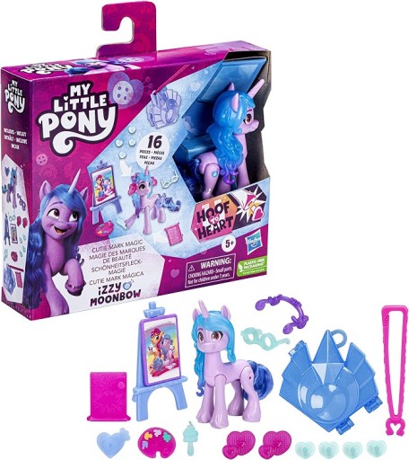 MY LITTLE PONY IZZY MOONBOW CUTIE MARK HASBRO POSTAVA PONY KôŇ JEDNOROŽEC