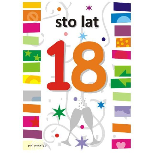 narodeninové etikety na ALCOHOL vodka 18. narodeniny