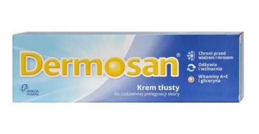 Dermosan mastný krém na starostlivosť o tvár a telo