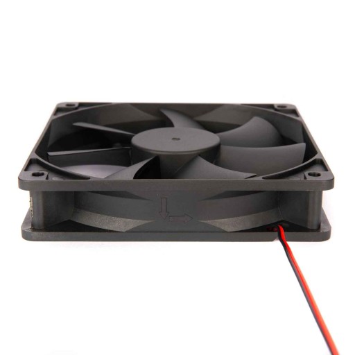 Tichý ventilátor 120x120x25 2pin 12V