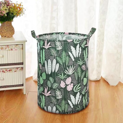 KONTAJNER NA PRÁDLO KOŠÍK HRAČKY KAPACITA TAŠKA SKLADAČNÁ VEĽKÁ XL 60l 40x50cm