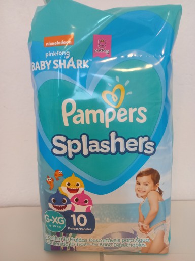 PAMPERS Splashers 10 ks č. 5 (13-19 KG)