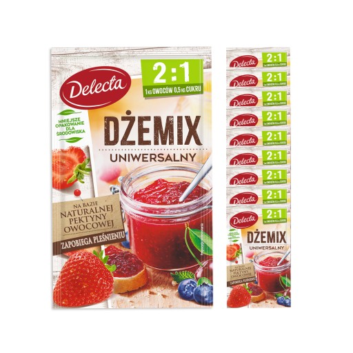 DELECTA JEMIX 2:1 Želírovacia zmes na džem 30g