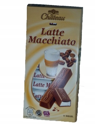Chateau Plnené tyčinky Latte Macchiato 200g