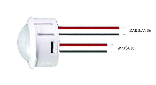 Pohybový senzor PIR Senzor 12V -24V LED senzor šera