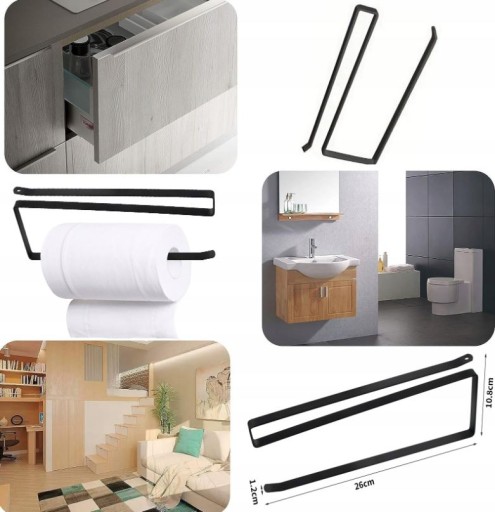 UNIVERZÁLNA KUCHYŇA LOFT RUČKA NA UTERÁK bez vŕtania