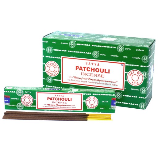 Indické vonné tyčinky SATYA Pačuli Pačuli 15g
