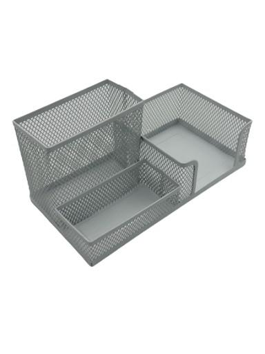 Pen&GO Organizér na pero na stôl sieťový box na náradie PG9058 White