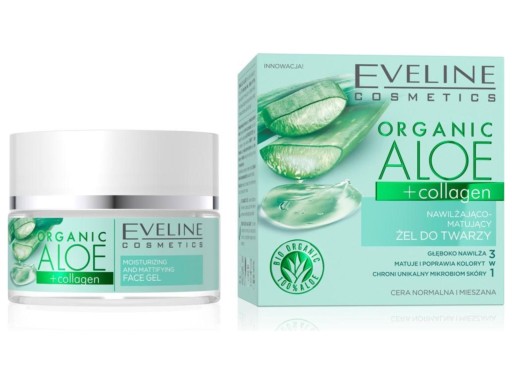 Eveline Cosmetics Organic Aloe gél na tvár