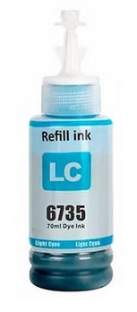 Atrament pre tlačiareň Epson 673 1ks ECOTANK L800 L805 L810 L850 L1800 T6731
