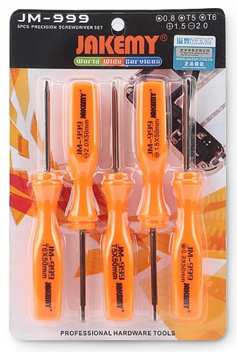 PHILIPS PENTALOBE SÚPRAVA SKRUTKOVAČOV 0,8 mm JM-999 5x