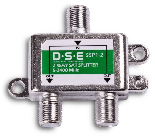 2x SAT TV Splitter Rozdeľovač signálu