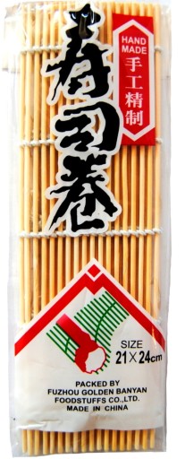 Bambusová podložka na sushi 21cm x 24cm MAKI-SU