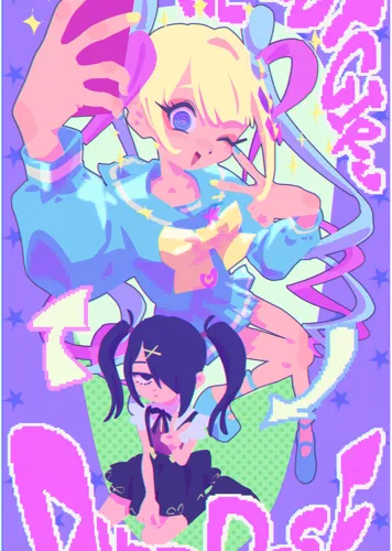 Plagát Anime Manga Needy Girl Overdose NGO_014 A3