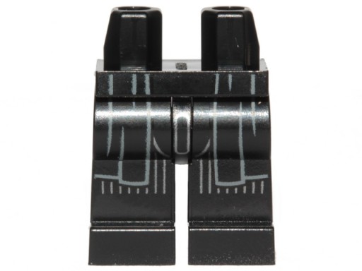 Lego New Black Star Wars Legs od Dartha Vadera 970c00pb1144