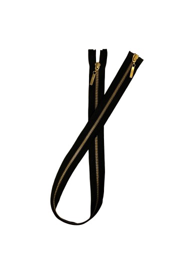 Zips KOVOVÝ OBOJCESTNÝ 65 cm ZLATÝ 1 ks.