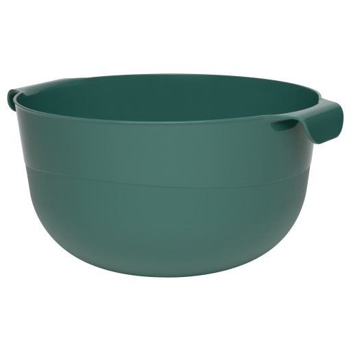 PLASTOVÁ KUCHYŇSKÁ MISA NA MIEŠANIE POTRAVÍN, RÚČKY, 4L, ZELENÁ