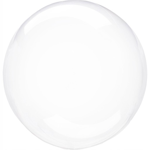 Fóliový balónik Clearz Crystal Clear 1 ks.