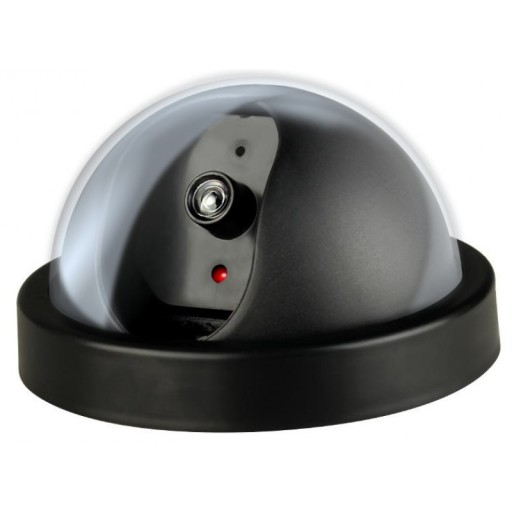 DUMMY CAMERA KAMERA BLIKAJÚCA DOME LED MONITOROVANIE