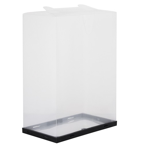 ORGANIZÉR KRABIČKA NÁDOBA NA OBUV S KLAPOU 30,5x21x12,5cm VEĽKÁ SILNÁ 1ks