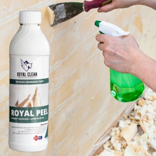 ROYAL PEEL odstraňovač tapiet 500 ml Tekutý odstraňovač tapiet 0,5 l