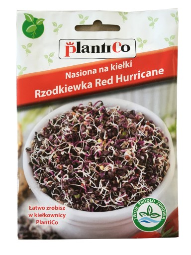 Semená reďkovky Red Hurricane na klíčky 10g