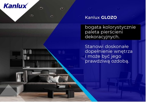 Kanlux GLOZO DSO SR/B stropné očko, okrúhle, strieborné