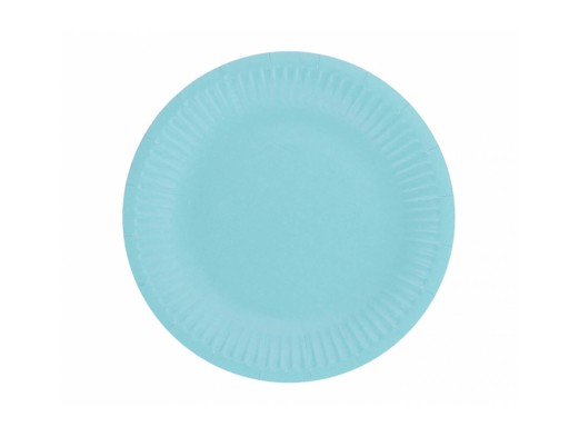 PARTY Modré papierové taniere 18cm 2235