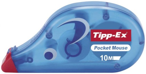 BIC CORRECTIONER TAPE BLUE MOUSE, dĺžka 10 m