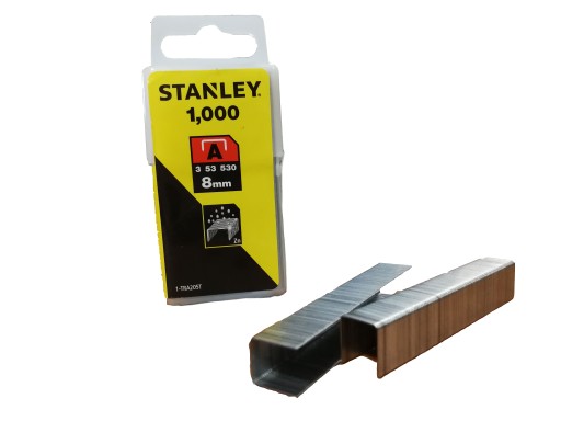 Spony pre 8 mm ručnú zošívačku Stanley