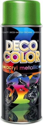 DECO METALICKÝ LAK 400ML ZELENÝ