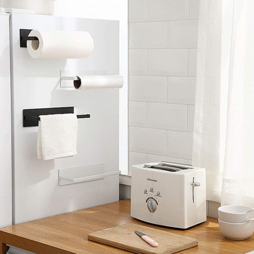 SAMOLEPIACA RÚČKA NA VEŠIAK NA PAPIEROVÉ UTERÁKY ČIERNE SKRUTKY LOFT