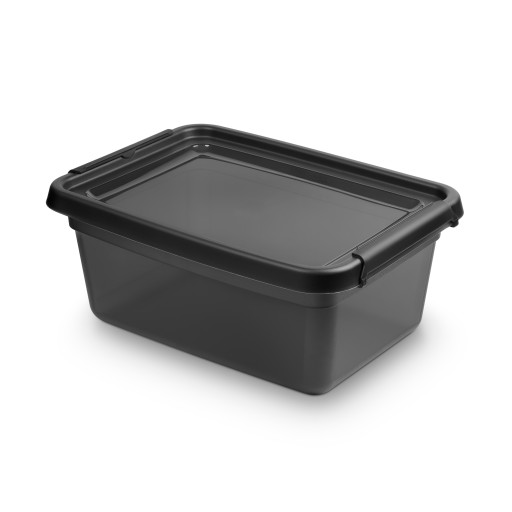 MOXOM 2522 BLACK ZÁKLADNÁ FAREBNÁ NÁDOBA NA HRAČKY 12,5L
