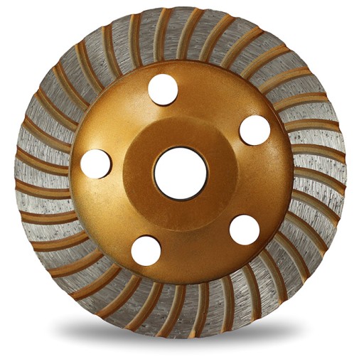 DIAMANTOVÝ POHÁR DISK 125/22,2 TURBO BRÚSENIE