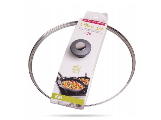 Univerzálny sklenený kryt, 24 cm