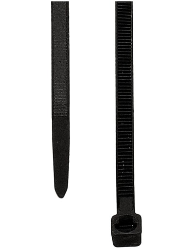 Sťahovacie pásky 4,6x500mm Čierna 100 ks
