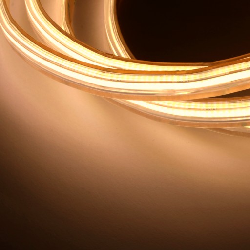 COB STRIP 480LED/M IP67 3000K TEPLO 9W/m 24V/DC NEPRETRVALÉ SVIETENIE / 1 METER