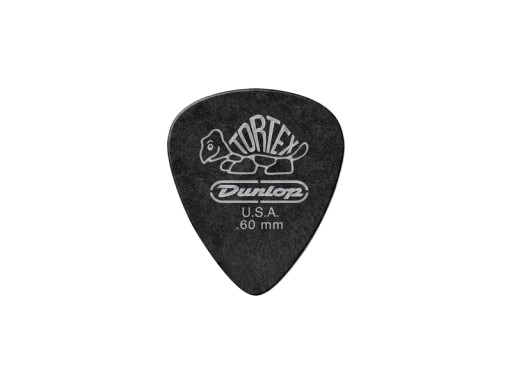DUNLOP Tortex Pitch Black Standard 0,60 kocky