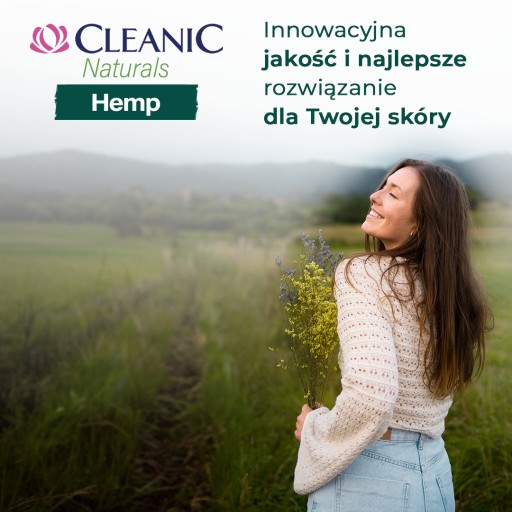 Hygienické vložky Cleanic Naturals Hemp Night, 10 ks.