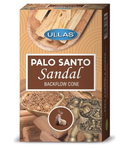 ULLAS Palo Santo Santalové kónické vonné tyčinky