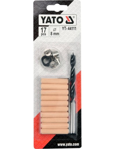 SADA VŔTAČOV NA DOLNÉ PRIPOJENIE 8mm YT-44111